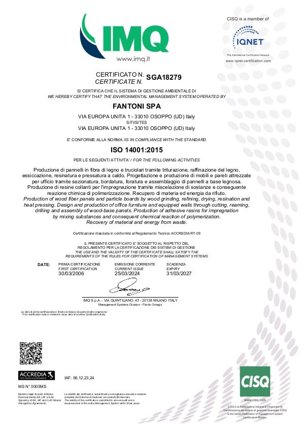 fantoni-iso-14001
